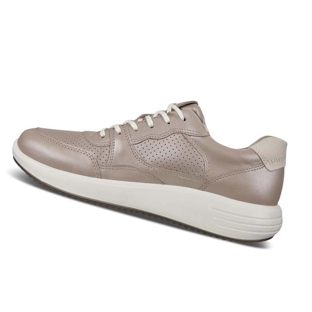 Women's Ecco Soft 7 Runner Sneakers Grey / Pink | Canada 241YXF